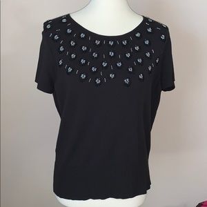 Ann Taylor LOFT Size‎ XL Sweater Top with Beading
